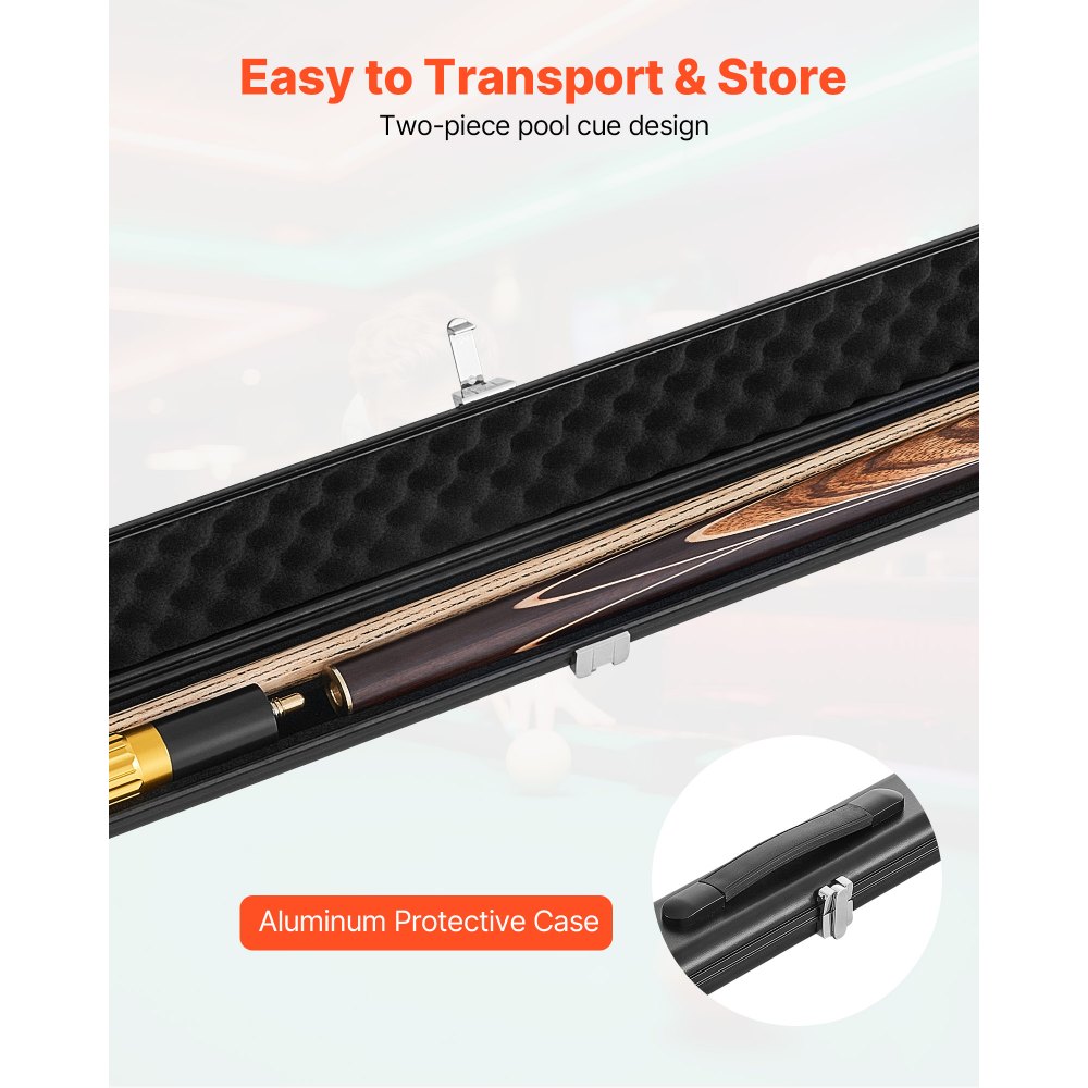 Στέκα Μπιλιάρδου VEVOR, Στέκα Σνούκερ με Αρθρωτή Ραβδί 1447,8 χιλ., Στέκες Σνούκερ με Ράβδο Επέκτασης & Δερμάτινη Μύτη 9,5 χιλ., Ραβδί Μπιλιάρδου 538 γρ. για Επαγγελματικό Τραπέζι Μπιλιάρδου, Μπαρ, Σπίτι, Γραφείο, Περιλαμβάνει Θήκη Αλουμινίου Στέκα Μπιλιάρδου VEVOR, Στέκα Σνούκερ με Αρθρωτή Ραβδί 1447,8 χιλ., Στέκες Σνούκερ με Ράβδο Επέκτασης & Δερμάτινη Μύτη 9,5 χιλ., Ραβδί Μπιλιάρδου 538 γρ. για Επαγγελματικό Τραπέζι Μπιλιάρδου, Μπαρ, Σπίτι, Γραφείο, Περιλαμβάνει Θήκη Αλουμινίου