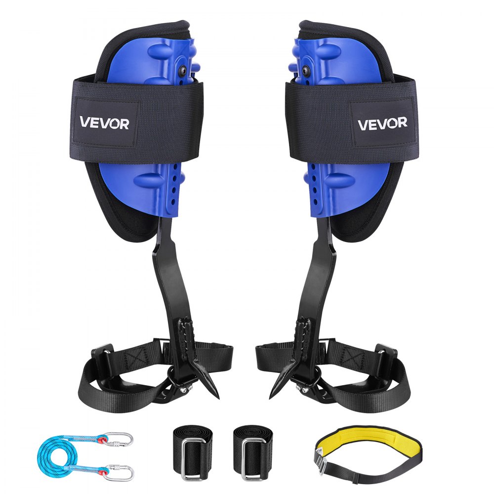 Σετ καρφιών αναρρίχησης δέντρων VEVOR, Ρυθμιζόμενος εξοπλισμός αναρρίχησης δέντρων με ιμάντες και ζώνη μέσης, Χωρητικότητα φορτίου 159 kg, Βαρέως τύπου χαλύβδινα καρφιά αναρρίχησης, εξοπλισμός δενδροκόμου για κυνήγι και συλλογή φρούτων Σετ καρφιών αναρρίχησης δέντρων VEVOR, Ρυθμιζόμενος εξοπλισμός αναρρίχησης δέντρων με ιμάντες και ζώνη μέσης, Χωρητικότητα φορτίου 159 kg, Βαρέως τύπου χαλύβδινα καρφιά αναρρίχησης, εξοπλισμός δενδροκόμου για κυνήγι και συλλογή φρούτων