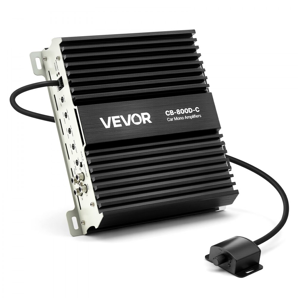 Ενισχυτής αυτοκινήτου VEVOR Monoblock, 800W RMS MAX, σταθερός 1/2/4 Ohm, ενισχυτής αυτοκινήτου κατηγορίας D 1 καναλιού με τηλεχειριστήριο ελέγχου στάθμης Subwoofer, φίλτρο χαμηλών συχνοτήτων, ενίσχυση μπάσων και μετατόπιση φάσης, ρυθμιστή έντασης ήχου Ενισχυτής αυτοκινήτου VEVOR Monoblock, 800W RMS MAX, σταθερός 1/2/4 Ohm, ενισχυτής αυτοκινήτου κατηγορίας D 1 καναλιού με τηλεχειριστήριο ελέγχου στάθμης Subwoofer, φίλτρο χαμηλών συχνοτήτων, ενίσχυση μπάσων και μετατόπιση φάσης, ρυθμιστή έντασης ήχου