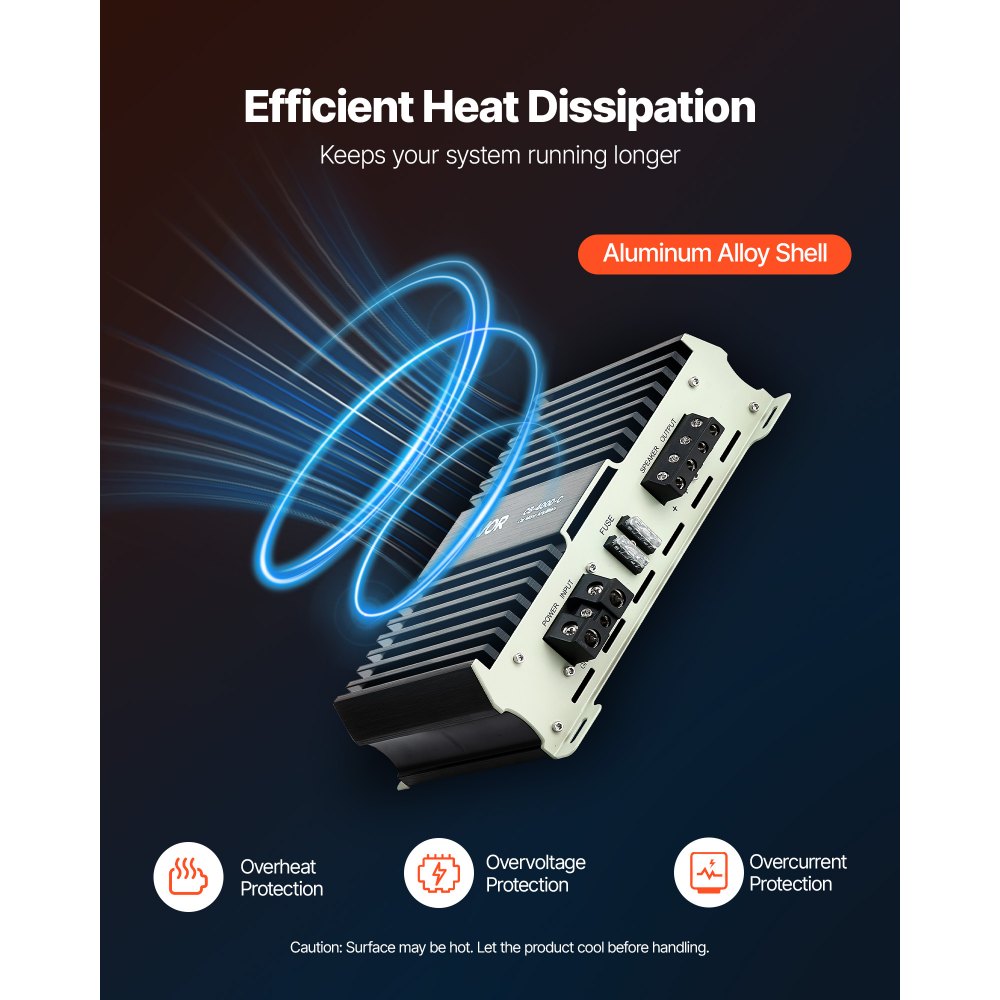 Ενισχυτής αυτοκινήτου VEVOR Monoblock, 400W RMS MAX, σταθερός 1/2/4 Ohm, ενισχυτής αυτοκινήτου κατηγορίας D 1 καναλιού με τηλεχειριστήριο ελέγχου στάθμης Subwoofer, φίλτρο χαμηλών συχνοτήτων, ενίσχυση μπάσων και μετατόπιση φάσης, ρυθμιστή έντασης ήχου Ενισχυτής αυτοκινήτου VEVOR Monoblock, 400W RMS MAX, σταθερός 1/2/4 Ohm, ενισχυτής αυτοκινήτου κατηγορίας D 1 καναλιού με τηλεχειριστήριο ελέγχου στάθμης Subwoofer, φίλτρο χαμηλών συχνοτήτων, ενίσχυση μπάσων και μετατόπιση φάσης, ρυθμιστή έντασης ήχου