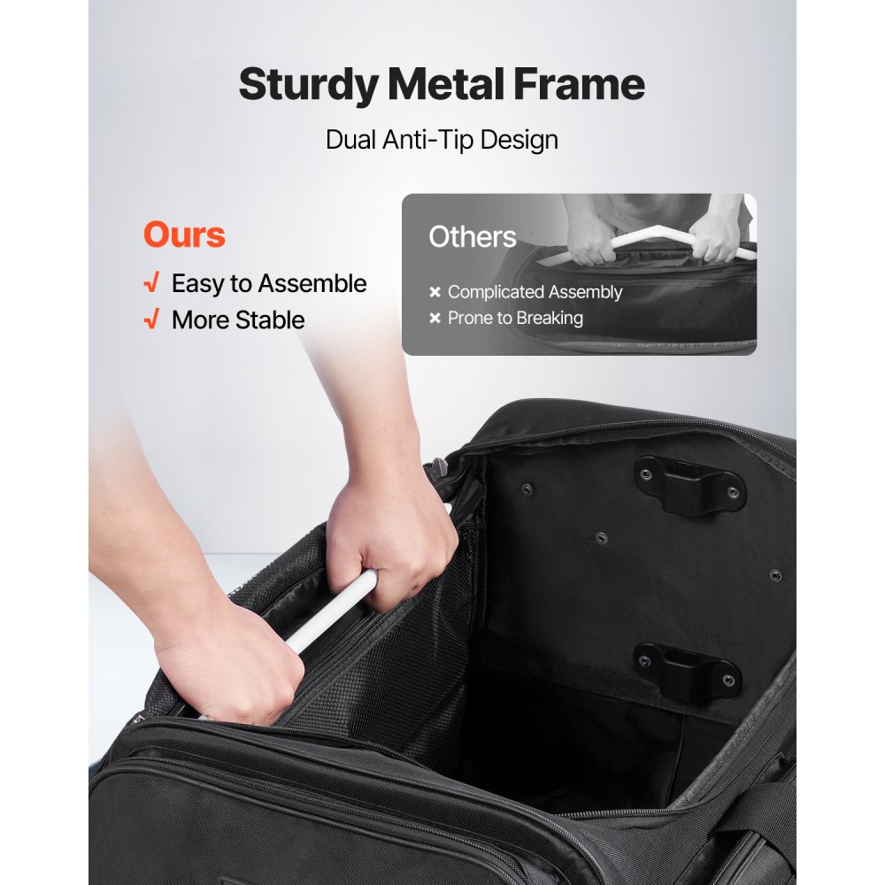 Τσάντα χορού VEVOR με βάση για ρούχα, κυλιόμενος σάκος χορού 584,2 mm, με ρόδες, θύρα USB, ρυθμιζόμενο ύψος στη βάση για ρούχα, κουρτίνα προστασίας απορρήτου, ιδανική για ταξίδια και διαγωνισμούς, ματ μαύρο Τσάντα χορού VEVOR με βάση για ρούχα, κυλιόμενος σάκος χορού 584,2 mm, με ρόδες, θύρα USB, ρυθμιζόμενο ύψος στη βάση για ρούχα, κουρτίνα προστασίας απορρήτου, ιδανική για ταξίδια και διαγωνισμούς, ματ μαύρο