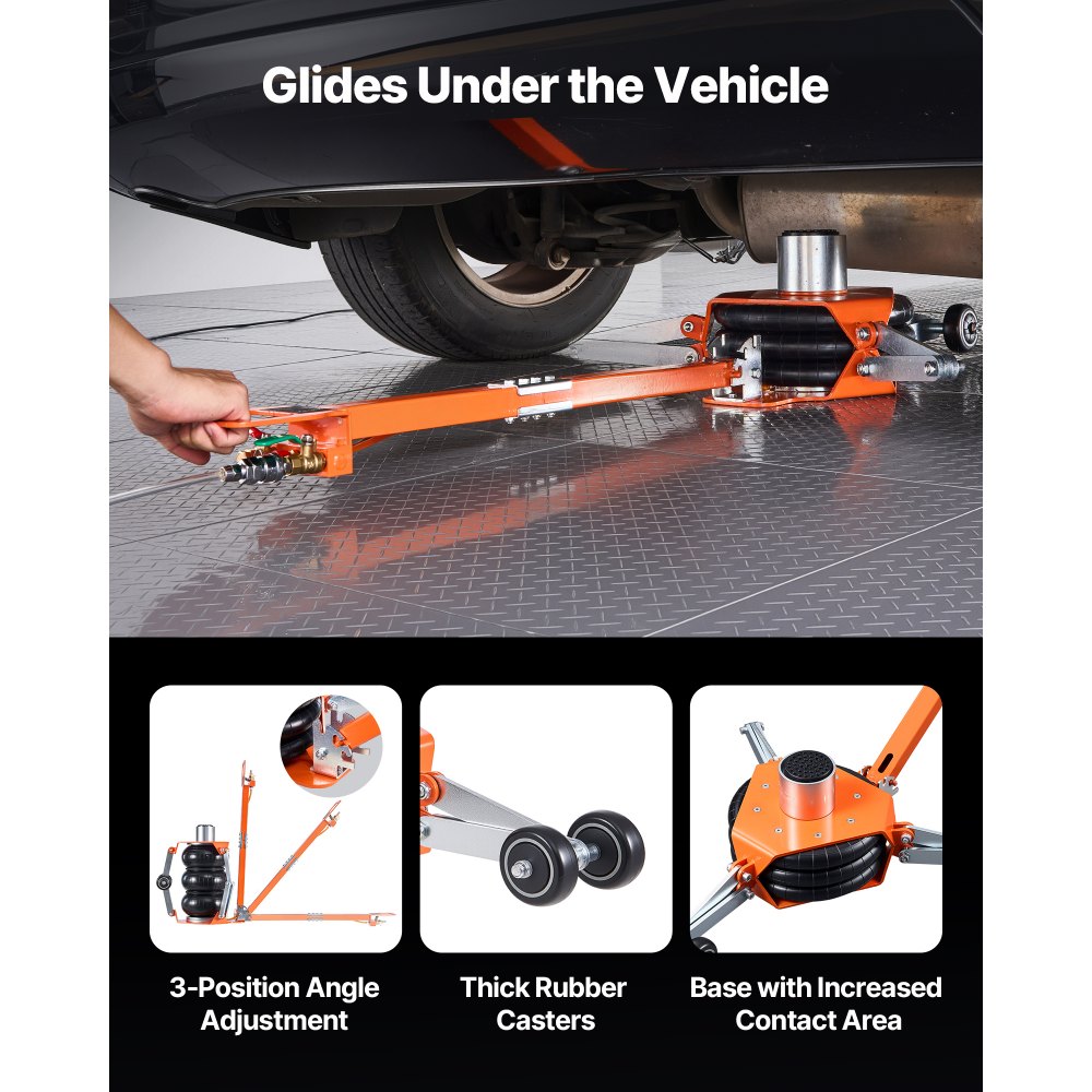 Αερόσακος VEVOR, Τριπλός Αερόσακος 3 Τόνων, Αερόσακος με Ράβδο Στήριξης, Ανύψωση Έως 470 mm με Υπερυψωμένη Κολόνα & Ρυθμιζόμενη Λαβή, Πνευματικός Γρήγορης Ανύψωσης 1-6 s για Επισκευές Αυτοκινήτων, SUV, Pick-up Φορτηγών Αερόσακος VEVOR, Τριπλός Αερόσακος 3 Τόνων, Αερόσακος με Ράβδο Στήριξης, Ανύψωση Έως 470 mm με Υπερυψωμένη Κολόνα & Ρυθμιζόμενη Λαβή, Πνευματικός Γρήγορης Ανύψωσης 1-6 s για Επισκευές Αυτοκινήτων, SUV, Pick-up Φορτηγών