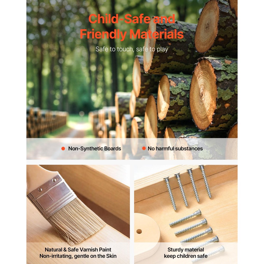 VEVOR Εσωτερική Παιδική Χαρά Ζούγκλας, Ξύλινα Παιχνίδια Αναρρίχησης Εσωτερικής Παιδικής Χαράς 4 σε 1 για Παιδιά, Σετ Αναρρίχησης για Νήπια Montessori με Αναρριχητικό Βράχο, Τσουλήθρα, Ξύλινη Σκάλα & Δαχτυλίδια Γυμναστικής, Φόρτωση 100KG VEVOR Εσωτερική Παιδική Χαρά Ζούγκλας, Ξύλινα Παιχνίδια Αναρρίχησης Εσωτερικής Παιδικής Χαράς 4 σε 1 για Παιδιά, Σετ Αναρρίχησης για Νήπια Montessori με Αναρριχητικό Βράχο, Τσουλήθρα, Ξύλινη Σκάλα & Δαχτυλίδια Γυμναστικής, Φόρτωση 100KG