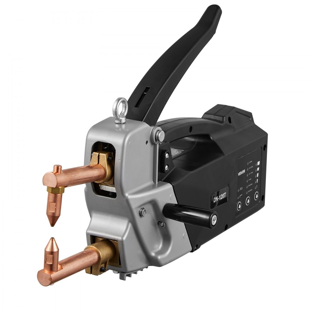 Φορητή μηχανή συγκόλλησης σημείων VEVOR, μηχανή συγκόλλησης σημείων πάχους 4 mm με χωρητικότητα εισόδου 8,1 KVA, ηλεκτρική μηχανή συγκόλλησης λαμαρίνας 4200A, φορητό πιστόλι συγκόλλησης Φορητή μηχανή συγκόλλησης σημείων VEVOR, μηχανή συγκόλλησης σημείων πάχους 4 mm με χωρητικότητα εισόδου 8,1 KVA, ηλεκτρική μηχανή συγκόλλησης λαμαρίνας 4200A, φορητό πιστόλι συγκόλλησης