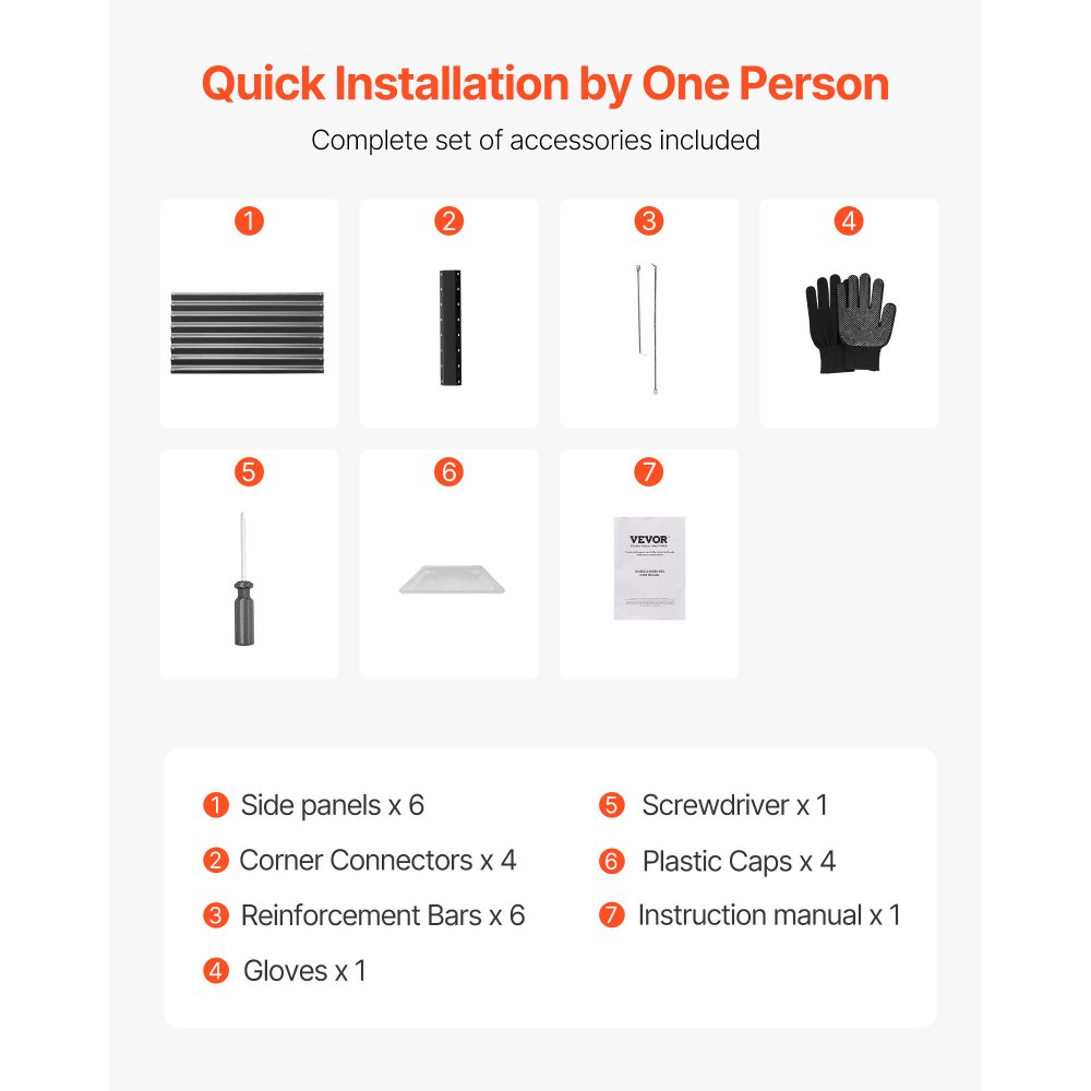 Μεταλλικό υπερυψωμένο παρτέρι VEVOR, γαλβανισμένο κουτί κήπου εξωτερικού χώρου 1,8 x 0,9 x 0,6 m, ανοιχτού πάτου, μεγάλο υπερυψωμένο παρτέρι για καλλιέργεια λαχανικών, λουλουδιών, βοτάνων και παχύφυτων, σκούρο γκρι Μεταλλικό υπερυψωμένο παρτέρι VEVOR, γαλβανισμένο κουτί κήπου εξωτερικού χώρου 1,8 x 0,9 x 0,6 m, ανοιχτού πάτου, μεγάλο υπερυψωμένο παρτέρι για καλλιέργεια λαχανικών, λουλουδιών, βοτάνων και παχύφυτων, σκούρο γκρι