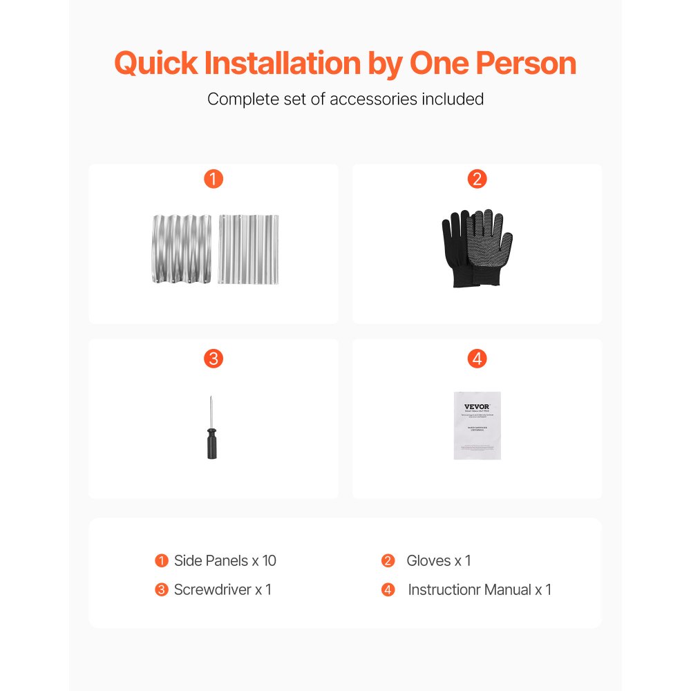 Μεταλλικό υπερυψωμένο παρτέρι VEVOR, 1,2 x 0,6 x 0,3 m οβάλ εξωτερικό κουτί κήπου από γαλβανισμένο σκελετό, ανοιχτού πάτου, μεγάλη υπερυψωμένη γλάστρα για καλλιέργεια λαχανικών, λουλουδιών, παχύφυτων, γαλβανισμένο χρώμα Μεταλλικό υπερυψωμένο παρτέρι VEVOR, 1,2 x 0,6 x 0,3 m οβάλ εξωτερικό κουτί κήπου από γαλβανισμένο σκελετό, ανοιχτού πάτου, μεγάλη υπερυψωμένη γλάστρα για καλλιέργεια λαχανικών, λουλουδιών, παχύφυτων, γαλβανισμένο χρώμα