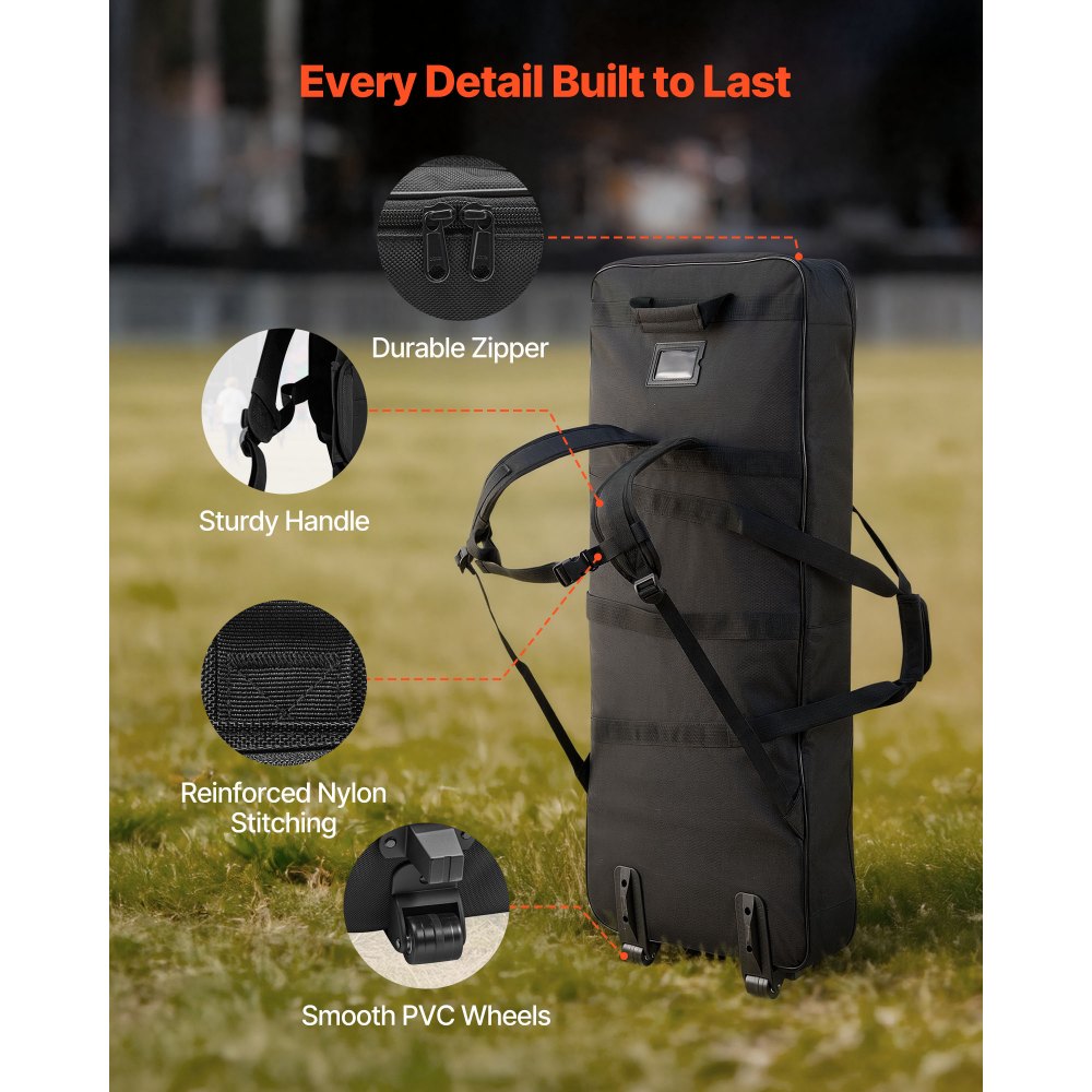 Θήκη πληκτρολογίου VEVOR 88 πλήκτρων, εσωτερικό 1040 x 430 x 130 mm, θήκη πιάνου με επένδυση και ρόδες, στιβαρή λαβή, 3 τσέπες αποθήκευσης, τσάντα συναυλιών με λείους τροχούς, για πληκτρολόγια 88 νότων και ηλεκτρικά πιάνα Θήκη πληκτρολογίου VEVOR 88 πλήκτρων, εσωτερικό 1040 x 430 x 130 mm, θήκη πιάνου με επένδυση και ρόδες, στιβαρή λαβή, 3 τσέπες αποθήκευσης, τσάντα συναυλιών με λείους τροχούς, για πληκτρολόγια 88 νότων και ηλεκτρικά πιάνα