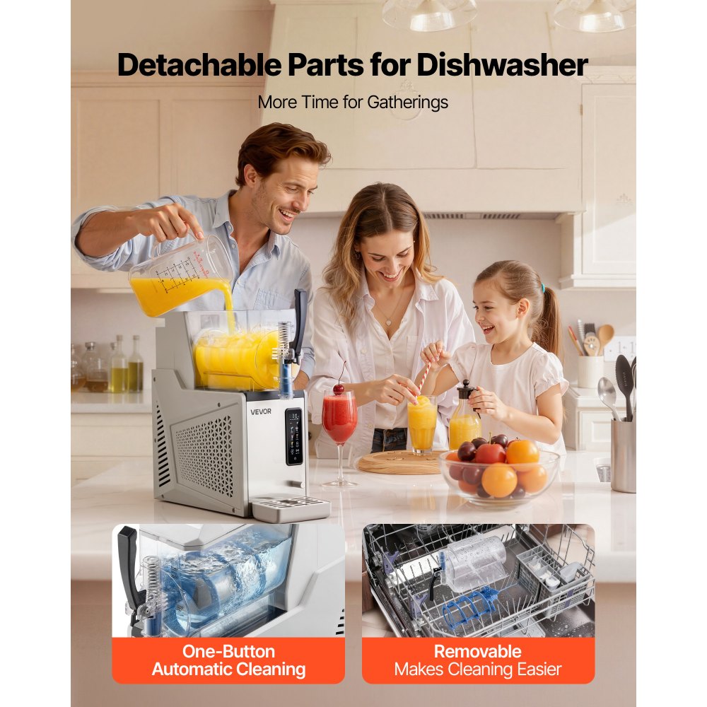 Μηχανή για γλάστρες VEVOR, Μηχανή για γλάστρες 3L/100oz χωρίς πάγο για το σπίτι, Μηχανή για παγωμένα ποτά με μονή δεξαμενή, Μηχανή Margarita με αυτοκαθαρισμό, για παγωμένες Margarita, φραπέ, μιλκσέικ και άλλα Μηχανή για γλάστρες VEVOR, Μηχανή για γλάστρες 3L/100oz χωρίς πάγο για το σπίτι, Μηχανή για παγωμένα ποτά με μονή δεξαμενή, Μηχανή Margarita με αυτοκαθαρισμό, για παγωμένες Margarita, φραπέ, μιλκσέικ και άλλα