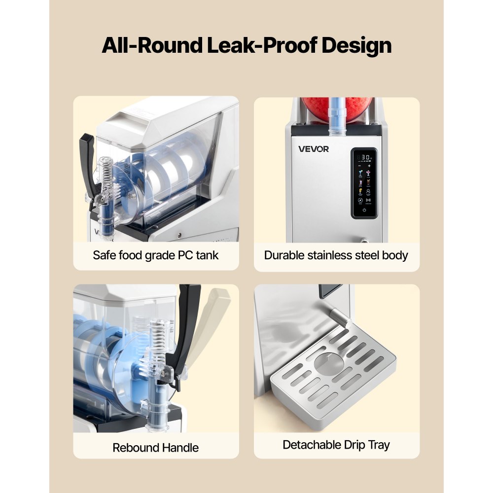 Μηχανή για γλάστρες VEVOR, Μηχανή για γλάστρες 3L/100oz χωρίς πάγο για το σπίτι, Μηχανή για παγωμένα ποτά με μονή δεξαμενή, Μηχανή Margarita με αυτοκαθαρισμό, για παγωμένες Margarita, φραπέ, μιλκσέικ και άλλα Μηχανή για γλάστρες VEVOR, Μηχανή για γλάστρες 3L/100oz χωρίς πάγο για το σπίτι, Μηχανή για παγωμένα ποτά με μονή δεξαμενή, Μηχανή Margarita με αυτοκαθαρισμό, για παγωμένες Margarita, φραπέ, μιλκσέικ και άλλα