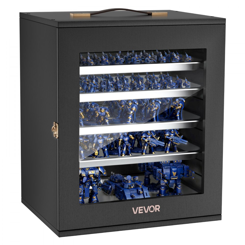 Θήκη αποθήκευσης μινιατούρων VEVOR, κατάλληλη για μοντέλα κλίμακας 1:1000-1:1500, ξύλινη θήκη για μινιατούρες με 5 δίσκους και 11 υποδοχές, θήκη μεταφοράς μινιατούρων Clear View για συλλεκτικά αντικείμενα (δεν περιλαμβάνονται τα μίνι) Θήκη αποθήκευσης μινιατούρων VEVOR, κατάλληλη για μοντέλα κλίμακας 1:1000-1:1500, ξύλινη θήκη για μινιατούρες με 5 δίσκους και 11 υποδοχές, θήκη μεταφοράς μινιατούρων Clear View για συλλεκτικά αντικείμενα (δεν περιλαμβάνονται τα μίνι)