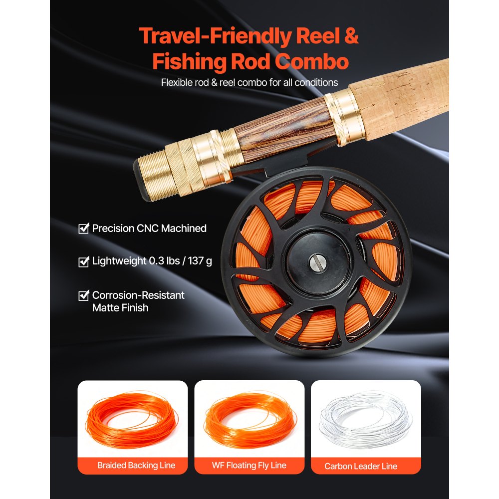 Κιτ συνδυασμού ψαρέματος με μύγα VEVOR, καλάμι ψαρέματος με μύγα και μηχανισμό IM7 Carbon, εξάρτηση για καλάμι ψαρέματος με μύγα και μηχανισμό εκκίνησης με τσάντα καλαμιού, κουτί εργαλείων, 6 αγκίστρια με κοντή ουρά και 4 με μακριά ουρά, για ταξίδια, επιλογή διακοπών Κιτ συνδυασμού ψαρέματος με μύγα VEVOR, καλάμι ψαρέματος με μύγα και μηχανισμό IM7 Carbon, εξάρτηση για καλάμι ψαρέματος με μύγα και μηχανισμό εκκίνησης με τσάντα καλαμιού, κουτί εργαλείων, 6 αγκίστρια με κοντή ουρά και 4 με μακριά ουρά, για ταξίδια, επιλογή διακοπών