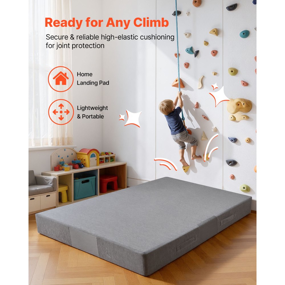 VEVOR Crash Pad, Παιδικό μαξιλάρι αισθήσεων 1800 x 1210 mm με μαλακό αφρό και πλενόμενο κάλυμμα, γιγάντιο μαξιλάρι-πατάκι για μεγάλο αισθητηριακό δωμάτιο, εξοπλισμός για παιδιά και ενήλικες, άλματα, παιχνίδι, αναρρίχηση και γυμναστική VEVOR Crash Pad, Παιδικό μαξιλάρι αισθήσεων 1800 x 1210 mm με μαλακό αφρό και πλενόμενο κάλυμμα, γιγάντιο μαξιλάρι-πατάκι για μεγάλο αισθητηριακό δωμάτιο, εξοπλισμός για παιδιά και ενήλικες, άλματα, παιχνίδι, αναρρίχηση και γυμναστική