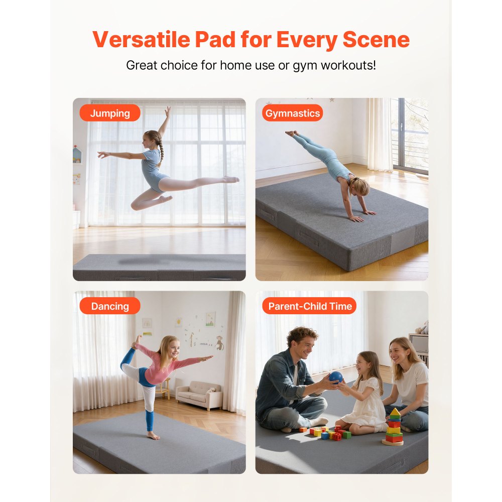 VEVOR Crash Pad, Παιδικό μαξιλάρι αισθήσεων 1800 x 1210 mm με μαλακό αφρό και πλενόμενο κάλυμμα, γιγάντιο μαξιλάρι-πατάκι για μεγάλο αισθητηριακό δωμάτιο, εξοπλισμός για παιδιά και ενήλικες, άλματα, παιχνίδι, αναρρίχηση και γυμναστική VEVOR Crash Pad, Παιδικό μαξιλάρι αισθήσεων 1800 x 1210 mm με μαλακό αφρό και πλενόμενο κάλυμμα, γιγάντιο μαξιλάρι-πατάκι για μεγάλο αισθητηριακό δωμάτιο, εξοπλισμός για παιδιά και ενήλικες, άλματα, παιχνίδι, αναρρίχηση και γυμναστική