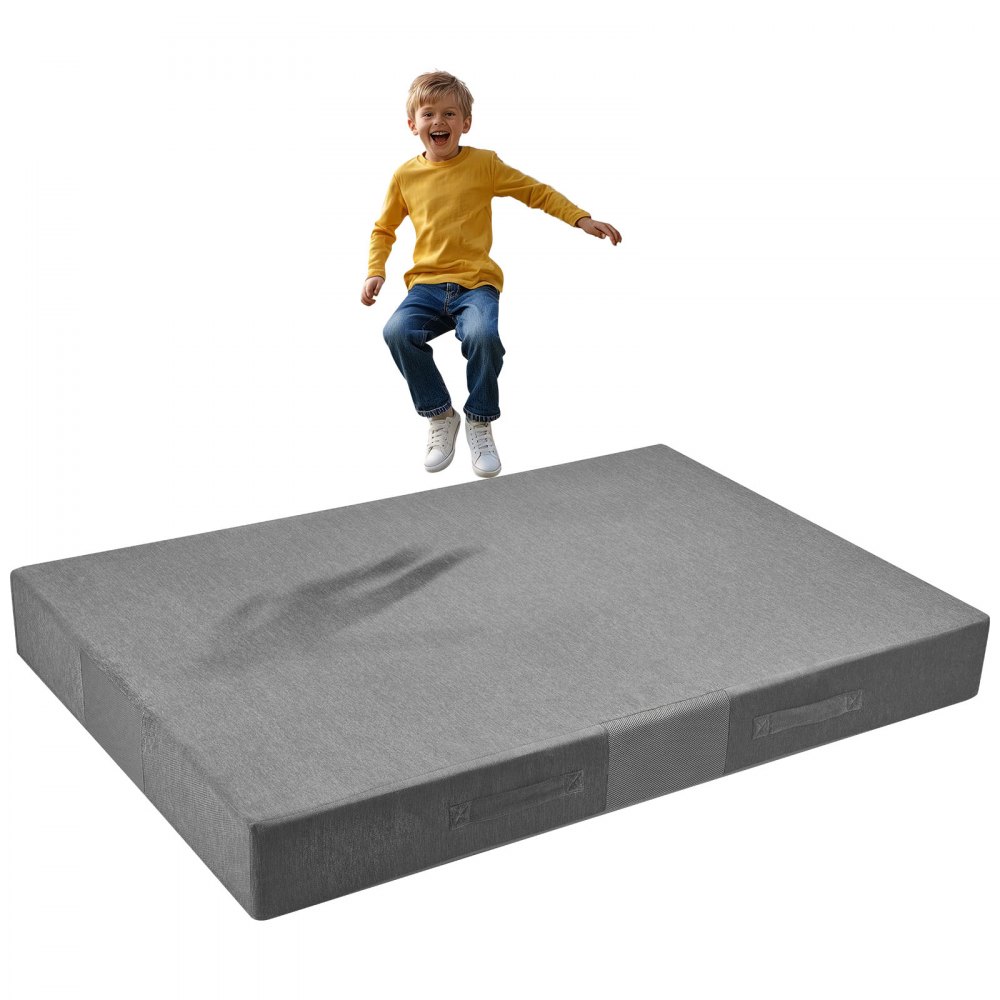 VEVOR Crash Pad, Παιδικό μαξιλάρι αισθήσεων 1800 x 1210 mm με μαλακό αφρό και πλενόμενο κάλυμμα, γιγάντιο μαξιλάρι-πατάκι για μεγάλο αισθητηριακό δωμάτιο, εξοπλισμός για παιδιά και ενήλικες, άλματα, παιχνίδι, αναρρίχηση και γυμναστική VEVOR Crash Pad, Παιδικό μαξιλάρι αισθήσεων 1800 x 1210 mm με μαλακό αφρό και πλενόμενο κάλυμμα, γιγάντιο μαξιλάρι-πατάκι για μεγάλο αισθητηριακό δωμάτιο, εξοπλισμός για παιδιά και ενήλικες, άλματα, παιχνίδι, αναρρίχηση και γυμναστική