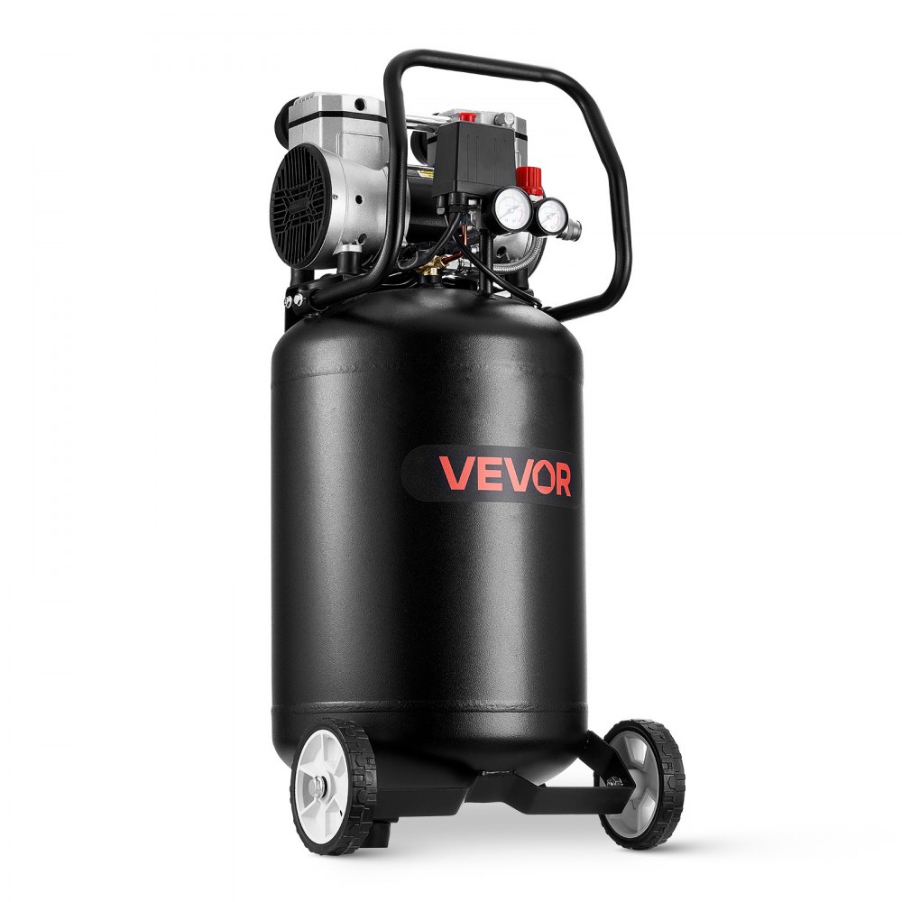 Αεροσυμπιεστής VEVOR 50L, 1,5 kW 113L/min στα 6,2 Bar, Μέγιστη πίεση 8 Bar, Δεξαμενή αεροσυμπιεστή χωρίς λάδι, Φορητός σε τροχούς για επισκευή αυτοκινήτων, φούσκωμα ελαστικών, βαφή με ψεκασμό, καρφώματα ξυλουργικών εργασιών Αεροσυμπιεστής VEVOR 50L, 1,5 kW 113L/min στα 6,2 Bar, Μέγιστη πίεση 8 Bar, Δεξαμενή αεροσυμπιεστή χωρίς λάδι, Φορητός σε τροχούς για επισκευή αυτοκινήτων, φούσκωμα ελαστικών, βαφή με ψεκασμό, καρφώματα ξυλουργικών εργασιών