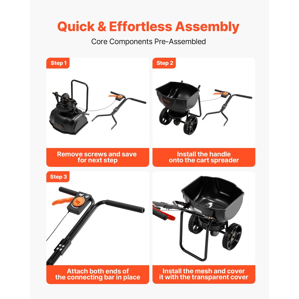 Διασκορπιστής γκαζόν VEVOR με ώθηση, πλάτος διασποράς 3 m, διασκορπιστής με δυνατότητα φορτίου 59 kg & ελαστικά παντός εδάφους 10 in, διασκορπιστές με διασπορά για κήπους και γκαζόν με πεζούς για έλεγχο ζιζανίων και λιπασμάτων σπόρων Διασκορπιστής γκαζόν VEVOR με ώθηση, πλάτος διασποράς 3 m, διασκορπιστής με δυνατότητα φορτίου 59 kg & ελαστικά παντός εδάφους 10 in, διασκορπιστές με διασπορά για κήπους και γκαζόν με πεζούς για έλεγχο ζιζανίων και λιπασμάτων σπόρων