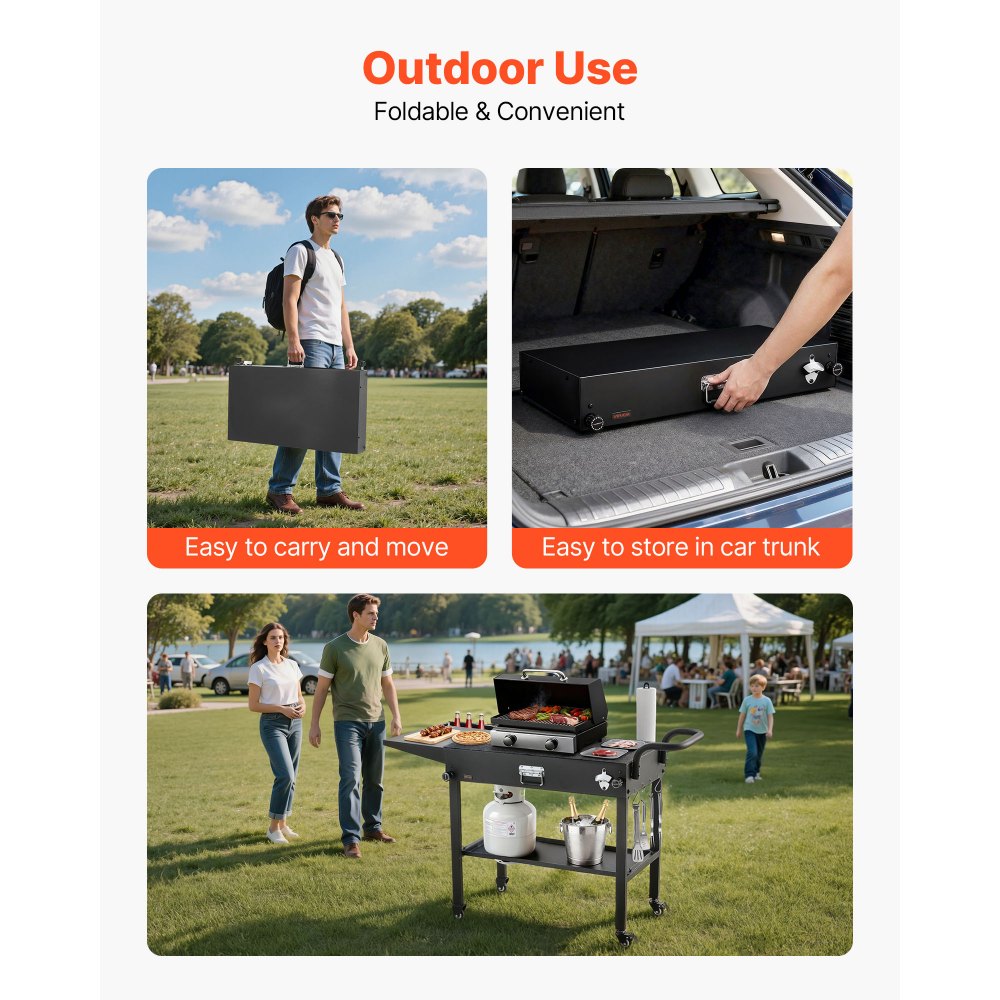 Καρότσι ψησίματος εξωτερικού χώρου VEVOR, τραπέζι ψησίματος 787 x 432 mm, πτυσσόμενο τραπέζι μαγειρέματος εξωτερικού χώρου με θήκη για χαρτομάντιλα, γάντζους, ρόδες, βοηθητικό τραπέζι, τραπέζια προετοιμασίας μπάρμπεκιου για πικνίκ, κουζίνα, αυλή Καρότσι ψησίματος εξωτερικού χώρου VEVOR, τραπέζι ψησίματος 787 x 432 mm, πτυσσόμενο τραπέζι μαγειρέματος εξωτερικού χώρου με θήκη για χαρτομάντιλα, γάντζους, ρόδες, βοηθητικό τραπέζι, τραπέζια προετοιμασίας μπάρμπεκιου για πικνίκ, κουζίνα, αυλή
