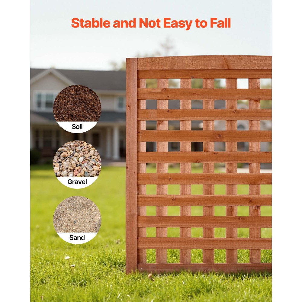 Ξύλινη περίφραξη απορρήτου VEVOR, περίφραξη κλιματιστικού 810 x 960 mm, 3 πάνελ από μασίφ ξύλο εξωτερικού χώρου με ρυθμιζόμενη γωνία, ενισχυμένη με μεντεσέδες δομή, περίφραξη για κάδους απορριμμάτων για κήπο Ξύλινη περίφραξη απορρήτου VEVOR, περίφραξη κλιματιστικού 810 x 960 mm, 3 πάνελ από μασίφ ξύλο εξωτερικού χώρου με ρυθμιζόμενη γωνία, ενισχυμένη με μεντεσέδες δομή, περίφραξη για κάδους απορριμμάτων για κήπο