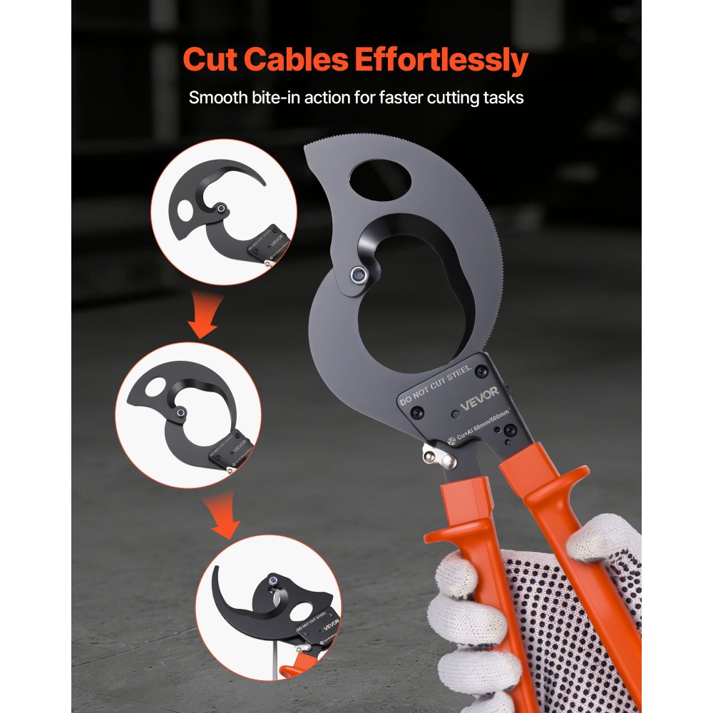 Κόφτης καλωδίων με καστάνια VEVOR, λεπίδες από ελατήριο χάλυβα με λαβές με επίστρωση PVC, κουμπί γρήγορης απελευθέρωσης, κόφτης καλωδίων με καστάνια βαρέως τύπου για κοπή καλωδίων χαλκού και αλουμινίου έως 1000 MCM / 500 mm² Κόφτης καλωδίων με καστάνια VEVOR, λεπίδες από ελατήριο χάλυβα με λαβές με επίστρωση PVC, κουμπί γρήγορης απελευθέρωσης, κόφτης καλωδίων με καστάνια βαρέως τύπου για κοπή καλωδίων χαλκού και αλουμινίου έως 1000 MCM / 500 mm²
