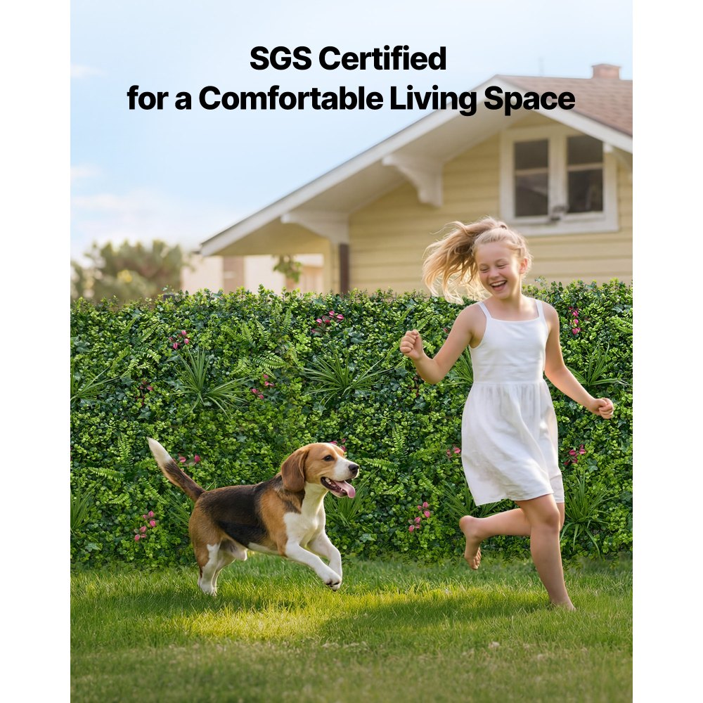 Τεχνητό τοίχο φυτών VEVOR, 12 τεμάχια τεχνητά πάνελ πυξαριού 50,8 x 50,8 cm, προστασία από τον ήλιο, φόντο πρασίνου, φράχτης προστασίας από τον ήλιο, οθόνη τοίχου με ψεύτικο γρασίδι για γάμο, εσωτερικός, εξωτερικός κήπος, αυλή Τεχνητό τοίχο φυτών VEVOR, 12 τεμάχια τεχνητά πάνελ πυξαριού 50,8 x 50,8 cm, προστασία από τον ήλιο, φόντο πρασίνου, φράχτης προστασίας από τον ήλιο, οθόνη τοίχου με ψεύτικο γρασίδι για γάμο, εσωτερικός, εξωτερικός κήπος, αυλή