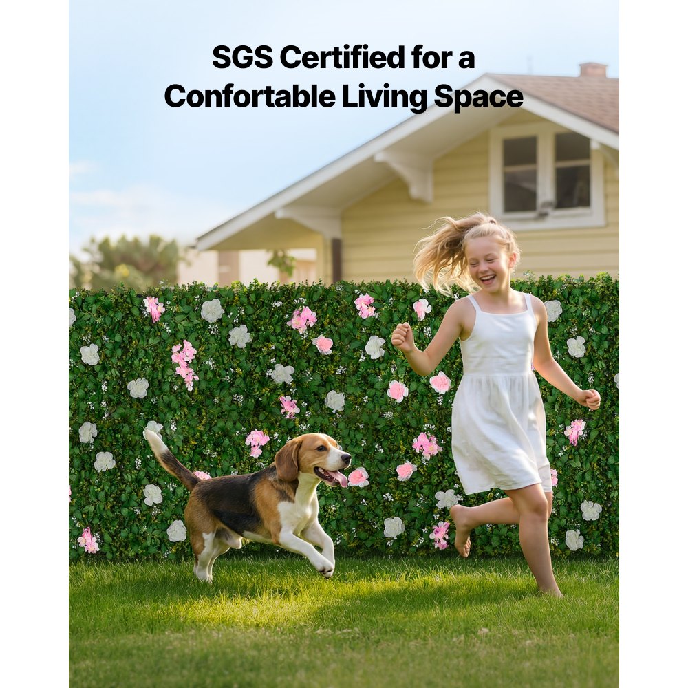 VEVOR Τεχνητό Πολυτελές Φόντο Τοίχου με Λουλούδια, 2 τεμάχια, Κάθε Πάνελ 61 x 243,8 cm, Υπέροχο Τρισδιάστατο Φόντο από Μεταξωτά Λουλούδια Φιλικό προς τα Κατοικίδια, Εύκολη Εγκατάσταση Πάνελ Τοίχου με Λουλούδια για Γάμο, Εκδήλωση, Πάρτι, Διακόσμηση Σπιτιού VEVOR Τεχνητό Πολυτελές Φόντο Τοίχου με Λουλούδια, 2 τεμάχια, Κάθε Πάνελ 61 x 243,8 cm, Υπέροχο Τρισδιάστατο Φόντο από Μεταξωτά Λουλούδια Φιλικό προς τα Κατοικίδια, Εύκολη Εγκατάσταση Πάνελ Τοίχου με Λουλούδια για Γάμο, Εκδήλωση, Πάρτι, Διακόσμηση Σπιτιού