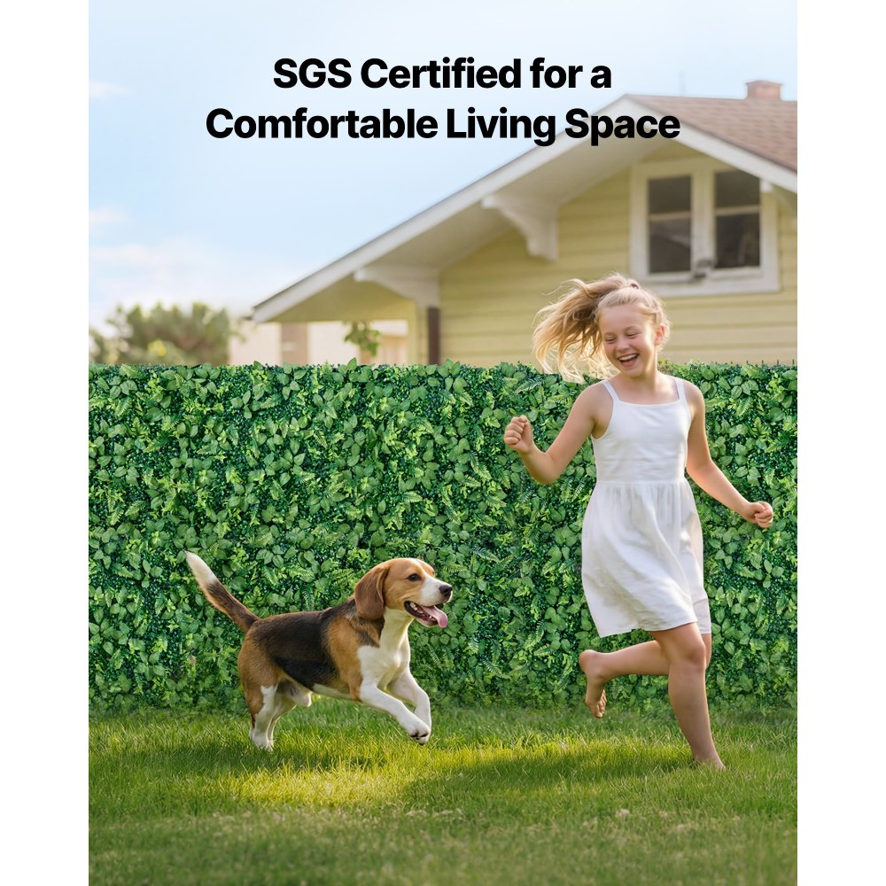 Τεχνητό τοίχο φυτών VEVOR, 4 τεμάχια 61 x 243,8 cm τεχνητά πάνελ πυξαριού, προστασία από τον ήλιο, φόντο πρασίνου, φράχτης προστασίας από τον ήλιο, ψεύτικο γρασίδι για γάμο, εσωτερικό, εξωτερικό κήπο, αυλή Τεχνητό τοίχο φυτών VEVOR, 4 τεμάχια 61 x 243,8 cm τεχνητά πάνελ πυξαριού, προστασία από τον ήλιο, φόντο πρασίνου, φράχτης προστασίας από τον ήλιο, ψεύτικο γρασίδι για γάμο, εσωτερικό, εξωτερικό κήπο, αυλή
