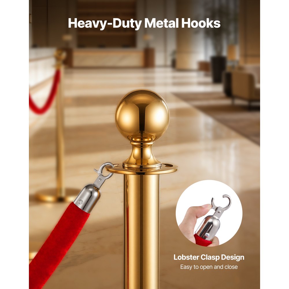 VEVOR 4 τεμάχια σχοινιά κόκκινων βελούδινων ορθοστατών, σχοινιά κόκκινων βελούδινων ορθοστατών ελέγχου πλήθους 1,5 μ. με ασημένια άγκιστρα, σχοινί χαλιού με φράγμα ουράς μετά την ουρά για εκδηλώσεις με χαλιά, κινηματογράφους, μεγάλα εγκαίνια, ξενοδοχεία, πάρτι VEVOR 4 τεμάχια σχοινιά κόκκινων βελούδινων ορθοστατών, σχοινιά κόκκινων βελούδινων ορθοστατών ελέγχου πλήθους 1,5 μ. με ασημένια άγκιστρα, σχοινί χαλιού με φράγμα ουράς μετά την ουρά για εκδηλώσεις με χαλιά, κινηματογράφους, μεγάλα εγκαίνια, ξενοδοχεία, πάρτι