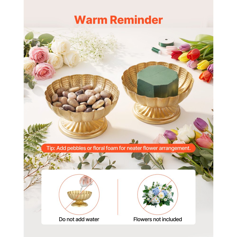 Βάζο λουλουδιών γάμου VEVOR 10 τεμαχίων, κεντρικά διακοσμητικά μίνι λουλουδιών ύψους 12 cm, μικρό διακοσμητικό μπολ με λουλούδια, εύκολη εγκατάσταση, ευέλικτη βάση για πάρτι, διακόσμηση σπιτιού, δεξίωση, χρυσό Βάζο λουλουδιών γάμου VEVOR 10 τεμαχίων, κεντρικά διακοσμητικά μίνι λουλουδιών ύψους 12 cm, μικρό διακοσμητικό μπολ με λουλούδια, εύκολη εγκατάσταση, ευέλικτη βάση για πάρτι, διακόσμηση σπιτιού, δεξίωση, χρυσό