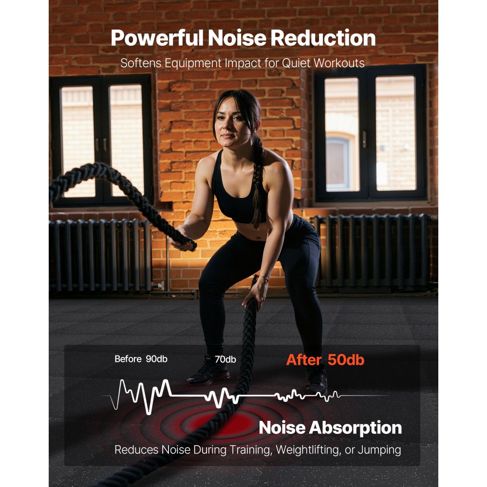 Χαλί άσκησης παζλ VEVOR, 12 τεμάχια χαλάκια εξοπλισμού γυμναστικής, 610 x 610 x 10 mm, Σετ χαλιών αφρού EVA υψηλής πυκνότητας, μαλακά πλακάκια από καουτσούκ που αλληλοσυνδέονται, προστατευτική επένδυση δαπέδου με γκρι κουκκίδες για γυμναστήριο στο σπίτι και γραφείο Χαλί άσκησης παζλ VEVOR, 12 τεμάχια χαλάκια εξοπλισμού γυμναστικής, 610 x 610 x 10 mm, Σετ χαλιών αφρού EVA υψηλής πυκνότητας, μαλακά πλακάκια από καουτσούκ που αλληλοσυνδέονται, προστατευτική επένδυση δαπέδου με γκρι κουκκίδες για γυμναστήριο στο σπίτι και γραφείο