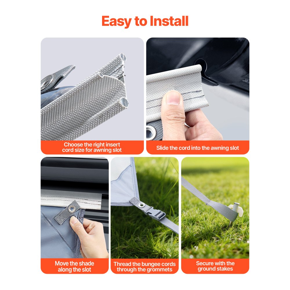 Σκίαστρο για τέντες VEVOR RV, 2 x 4,3 m Πολυεστερικό πλέγμα για σκίαση (χωράει τέντες 4,5 m), Διπλά ραμμένο αναπνεύσιμο αντηλιακό για ταξίδια και υπαίθριες κατασκηνώσεις RV Σκίαστρο για τέντες VEVOR RV, 2 x 4,3 m Πολυεστερικό πλέγμα για σκίαση (χωράει τέντες 4,5 m), Διπλά ραμμένο αναπνεύσιμο αντηλιακό για ταξίδια και υπαίθριες κατασκηνώσεις RV