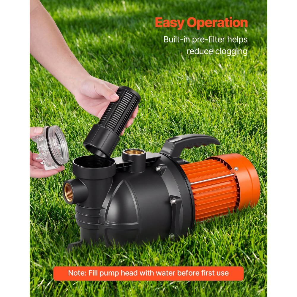 Αντλία Jet VEVOR ρηχού φρεατίου, 1300W, μέγιστη παροχή 230V 4800L/H, αντλία Jet φρεατίου κήπου PP με ύψος αναρρόφησης 8 m, θερμική προστασία, ευρωπαϊκά πρότυπα τάσης, για άρδευση κήπου, πότισμα γκαζόν Αντλία Jet VEVOR ρηχού φρεατίου, 1300W, μέγιστη παροχή 230V 4800L/H, αντλία Jet φρεατίου κήπου PP με ύψος αναρρόφησης 8 m, θερμική προστασία, ευρωπαϊκά πρότυπα τάσης, για άρδευση κήπου, πότισμα γκαζόν
