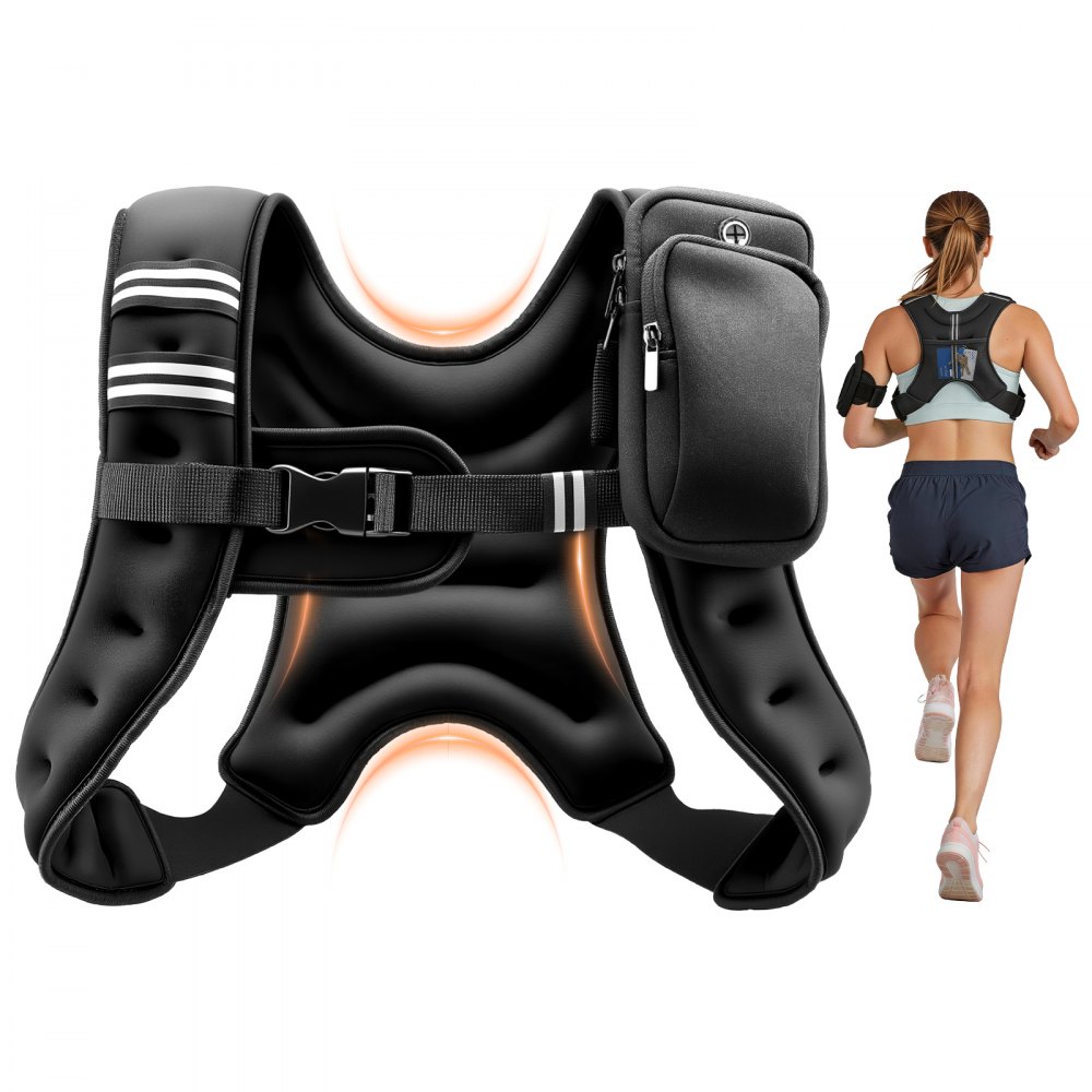Γιλέκο με Βάρος VEVOR, Γιλέκο με Βάρος Σώματος 4,7 kg για Άνδρες και Γυναίκες, με Ανακλαστική Λωρίδα, Ρυθμιζόμενη Αγκράφα, Εξοπλισμός Γυμναστικής για Προπόνηση Δύναμης, Τρέξιμο, Τζόκινγκ, Γυμναστική, Ανάπτυξη Μυών, Απώλεια Βάρους Γιλέκο με Βάρος VEVOR, Γιλέκο με Βάρος Σώματος 4,7 kg για Άνδρες και Γυναίκες, με Ανακλαστική Λωρίδα, Ρυθμιζόμενη Αγκράφα, Εξοπλισμός Γυμναστικής για Προπόνηση Δύναμης, Τρέξιμο, Τζόκινγκ, Γυμναστική, Ανάπτυξη Μυών, Απώλεια Βάρους