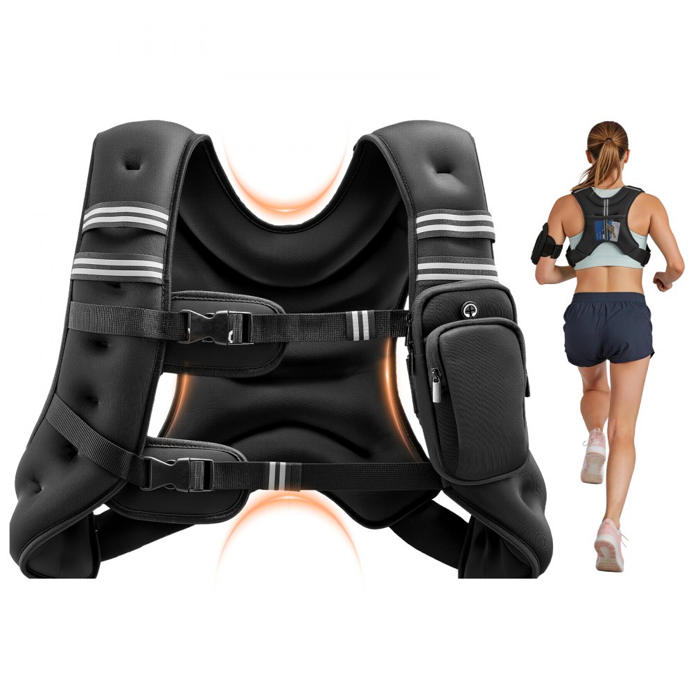 Γιλέκο με Βάρος VEVOR, Γιλέκο με Βάρος Σώματος 11,5 kg για Άνδρες και Γυναίκες, με Ανακλαστική Λωρίδα, Ρυθμιζόμενη Αγκράφα, Εξοπλισμός Γυμναστικής για Προπόνηση Δύναμης, Τρέξιμο, Τζόκινγκ, Γυμναστική, Ανάπτυξη Μυών, Απώλεια Βάρους Γιλέκο με Βάρος VEVOR, Γιλέκο με Βάρος Σώματος 11,5 kg για Άνδρες και Γυναίκες, με Ανακλαστική Λωρίδα, Ρυθμιζόμενη Αγκράφα, Εξοπλισμός Γυμναστικής για Προπόνηση Δύναμης, Τρέξιμο, Τζόκινγκ, Γυμναστική, Ανάπτυξη Μυών, Απώλεια Βάρους