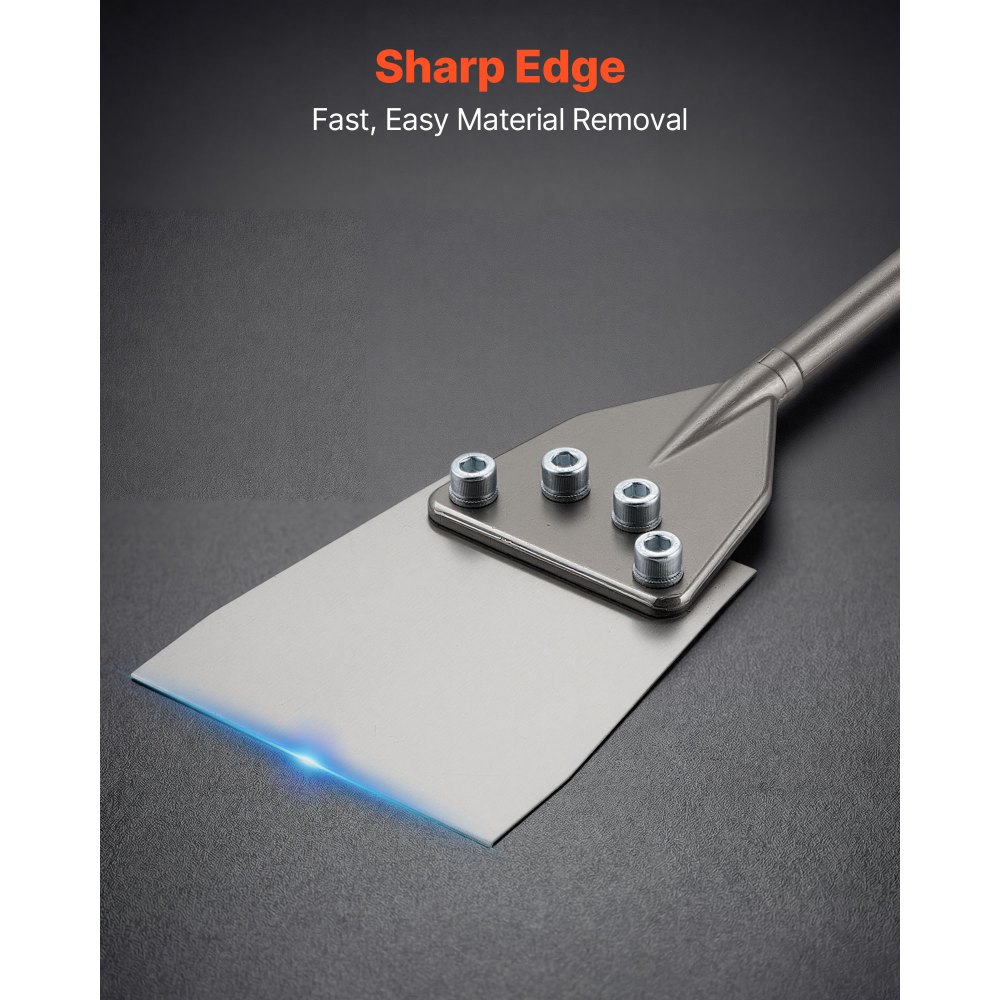 Ξύστρα δαπέδου VEVOR SDS Max, μύτη καλεμιού 600 x 150 mm με στέλεχος SDS Max, συμβατή με περιστροφικά πιστολέτα, θερμικά επεξεργασμένος χάλυβας 40Cr, αιχμηρή άκρη για την αφαίρεση δαπέδων laminate, πλακιδίων και κονιαμάτων Ξύστρα δαπέδου VEVOR SDS Max, μύτη καλεμιού 600 x 150 mm με στέλεχος SDS Max, συμβατή με περιστροφικά πιστολέτα, θερμικά επεξεργασμένος χάλυβας 40Cr, αιχμηρή άκρη για την αφαίρεση δαπέδων laminate, πλακιδίων και κονιαμάτων