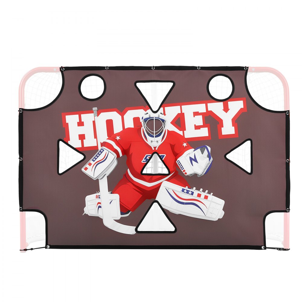 Στόχος σκοποβολής τερματοφύλακα VEVOR Street Hockey, στόχος εξάσκησης χόκεϊ επί πάγου για δάσκαλο σκοπευτή, ανθεκτικό σε σχίσιμο δίχτυ Premium με 11 τρύπες, στόχοι εύκολης σύνδεσης, εξοπλισμός προπόνησης για εξάσκηση ακρίβειας σκοποβολής Στόχος σκοποβολής τερματοφύλακα VEVOR Street Hockey, στόχος εξάσκησης χόκεϊ επί πάγου για δάσκαλο σκοπευτή, ανθεκτικό σε σχίσιμο δίχτυ Premium με 11 τρύπες, στόχοι εύκολης σύνδεσης, εξοπλισμός προπόνησης για εξάσκηση ακρίβειας σκοποβολής