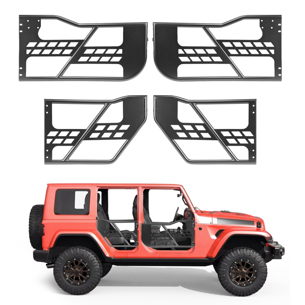 Πόρτες VEVOR Jeep Tube, 4θυρες, συμβατές με Jeep Wrangler JK JKU Unlimited 2007-2018, Χαλύβδινες μπροστινές και πίσω σωληνωτές μισές πόρτες Off Road με τσάντα αποθήκευσης, λαστιχένια μαξιλαράκια, μεντεσέδες βαρέως τύπου και μάνδαλο OE Πόρτες VEVOR Jeep Tube, 4θυρες, συμβατές με Jeep Wrangler JK JKU Unlimited 2007-2018, Χαλύβδινες μπροστινές και πίσω σωληνωτές μισές πόρτες Off Road με τσάντα αποθήκευσης, λαστιχένια μαξιλαράκια, μεντεσέδες βαρέως τύπου και μάνδαλο OE