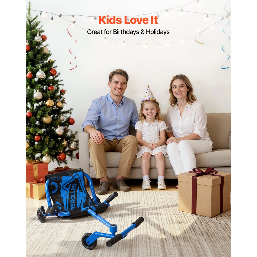 VEVOR Ride on Scooter 68 kg Swing Side-to-Side για εκπληκτική οδήγηση Μπλε, για ηλικίες 4+, Powered by Zig-Zag Motion, Ride on παιχνίδι με 3 ρυθμιζόμενα μήκη, Μοχλός φρένου, Σκληρή επιφάνεια για εσωτερικούς και εξωτερικούς χώρους VEVOR Ride on Scooter 68 kg Swing Side-to-Side για εκπληκτική οδήγηση Μπλε, για ηλικίες 4+, Powered by Zig-Zag Motion, Ride on παιχνίδι με 3 ρυθμιζόμενα μήκη, Μοχλός φρένου, Σκληρή επιφάνεια για εσωτερικούς και εξωτερικούς χώρους