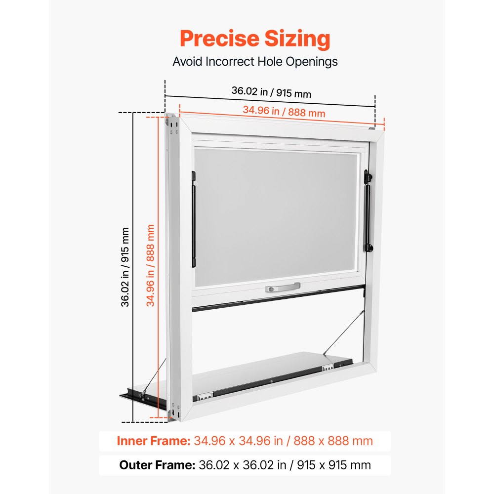 VEVOR Concession Window Πτυσσόμενο Ράφι 915x915mm από Κράμα Αλουμινίου, για Φορτηγό Τροφίμων, Έως 85 Μοίρες, με Πόρτα Τέντας και Γάντζο Σύρσης, Ανθεκτικό στο Νερό της Βροχής VEVOR Concession Window Πτυσσόμενο Ράφι 915x915mm από Κράμα Αλουμινίου, για Φορτηγό Τροφίμων, Έως 85 Μοίρες, με Πόρτα Τέντας και Γάντζο Σύρσης, Ανθεκτικό στο Νερό της Βροχής