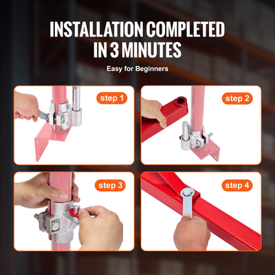 Βραχίονας στήριξης ηλεκτρικού ανυψωτικού VEVOR, Μέγιστη χωρητικότητα φορτίου 1320 lbs, Ηλεκτρικός βραχίονας βάσης ανυψωτικού, Ατσάλινο πλαίσιο ανύψωσης, βραχίονας ανύψωσης με περιστρεφόμενο ικρίωμα 180°, βραχίονας ανύψωσης βαρούλκου για ανύψωση, εργαστήριο, γκαράζ | VEVOR GR