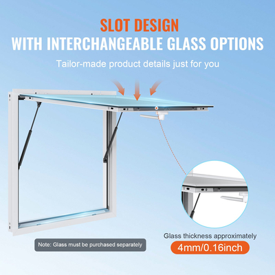 VEVOR 36&quot; L x 36&quot; W Concession Stand Παράθυρο σερβιρίσματος Food Truck Service Τέντα