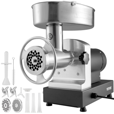 VEVOR Ηλεκτρική Κρεατομηχανή βαρέως τύπου 992 Lb/H χωρητικότητας 1100 W &amp; λουκάνικα