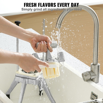 VEVOR Εμπορικός κόφτης λαχανικών φρούτων 1/4&quot; Blade Heavy Duty Professional Food Dicer Kattex French Fry Cutter Κρεμμυδάκι σε ροδέλες Ανοξείδωτος χάλυβας για πιπεριές ντομάτας Μανιτάρι πατάτας