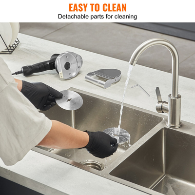 VEVOR Ηλεκτρικό μαχαίρι Shawarma Τουρκικό Doner Kebab Gyro Cutter με 2 λεπίδες