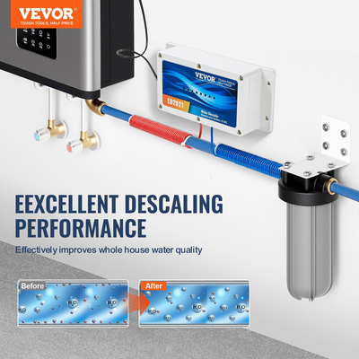 VEVOR Ηλεκτρονικό Σύστημα Αφαλάτωσης Νερού Καθαρισμός αλάτων χωρίς αλάτι για το σπίτι