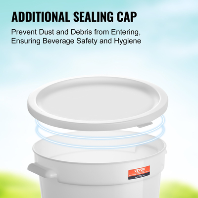 VEVOR Beverage Dispenser, 3 Gallon Dispensers Drink για πάρτι, Plastic Juice Dispenser με Spigot και καπάκι, Iced Tea Juice Water Dispenser, για εστιατόρια, ξενοδοχεία, πάρτι