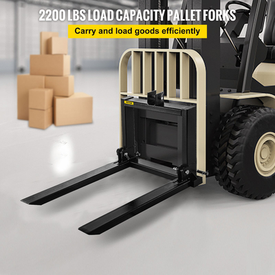 VEVOR 3 Point Hitch Pallet Fork 2000lbs, Fork Attachment for Category 1 Tractor, 25,5&#039;&#039;x22&#039;&#039;x41&#039;&#039;, Steel Tractor Heavy Equipment Attachment, for Tractor, Skid Steer Loader