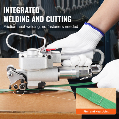 Μηχάνημα χειρός ιμάντων εργαλείων πεπιεσμένου αέρα VEVOR για PP/PET 1/2&quot;-3/4