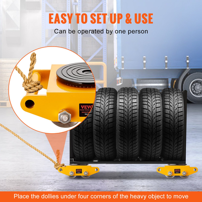 Κούκλα πατινάζ μηχανημάτων μηχανημάτων 26455βιομηχανικός μεταφορέας μηχανημάτων, βαρέων καθηκόντων μηχανήματα χάλυβα άνθρακα που κινούν τις ρόδες χάλυβα άνθρακα και το αντιολισθητικό καπάκι περιστροφής 360° για την αποθήκη εμπορευμάτων, εργοστάσιο