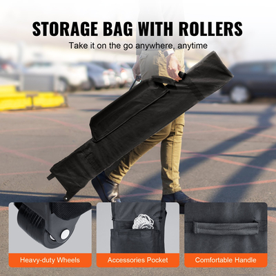 VEVOR Pop Up Σκηνή με κουβούκλιο Εξωτερική σκηνή κιόσκι 10x10FT με πλευρικά τοιχώματα σκούρο γκρι