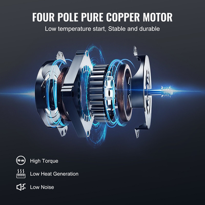 VEVOR 1/4 HP HVAC αντλία κενού και σετ μετρητή 4 CFM κιτ μετρητή πολλαπλής με σωλήνα